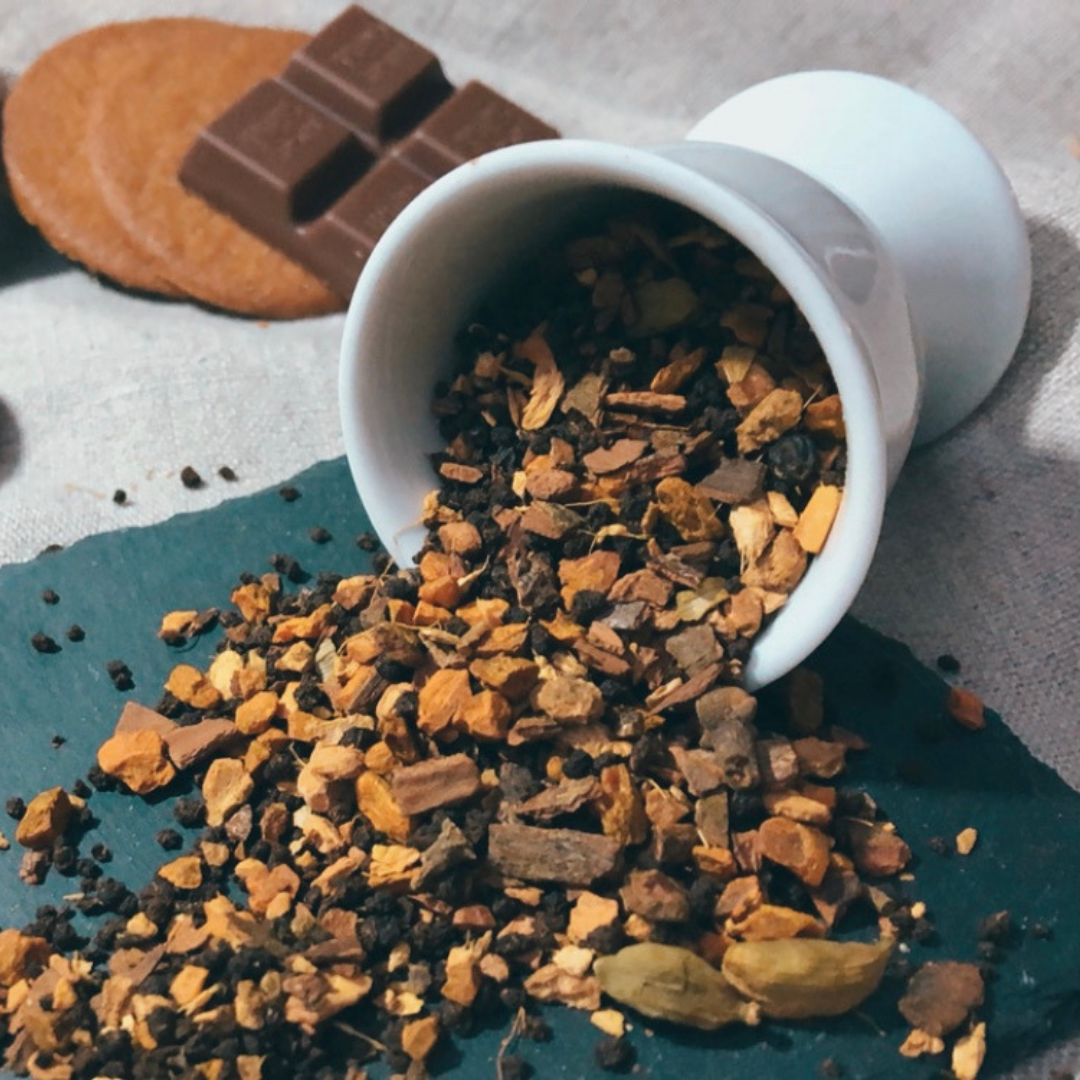 Black Turmeric Chai