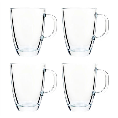 Tea / Coffee Mug Set - Express™ - Glass - Set of 4