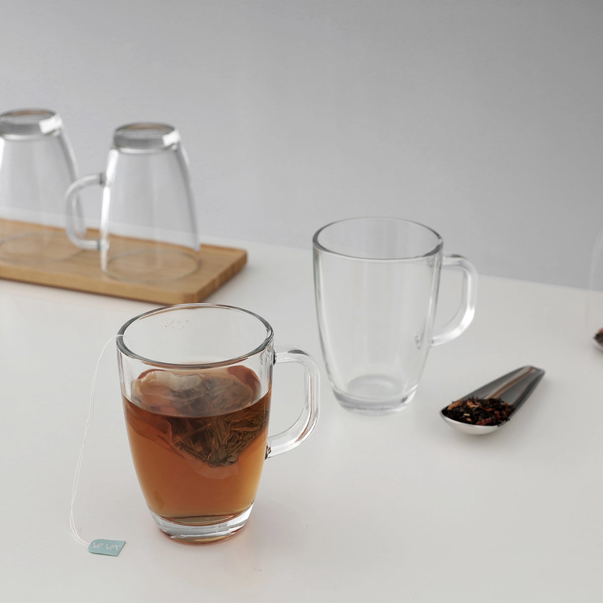 Tea / Coffee Mug Set - Express™ - Glass - Set of 4