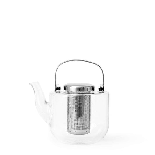 Bjorn™ Glass Teapot w/ Loose Leaf Tea Infuser - 22 oz / .65L