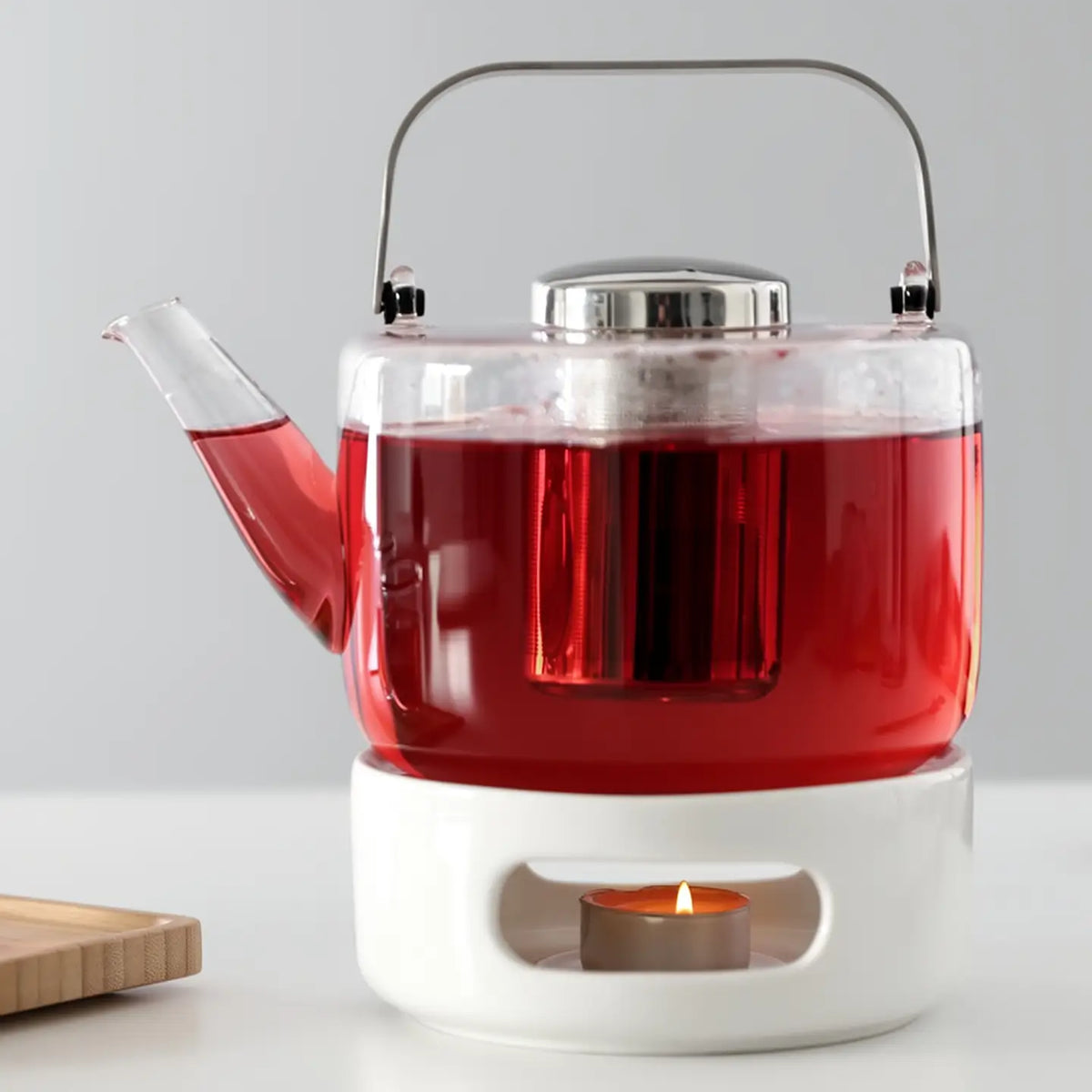 Tealight Teapot Warmer - Minima™ - Porcelain