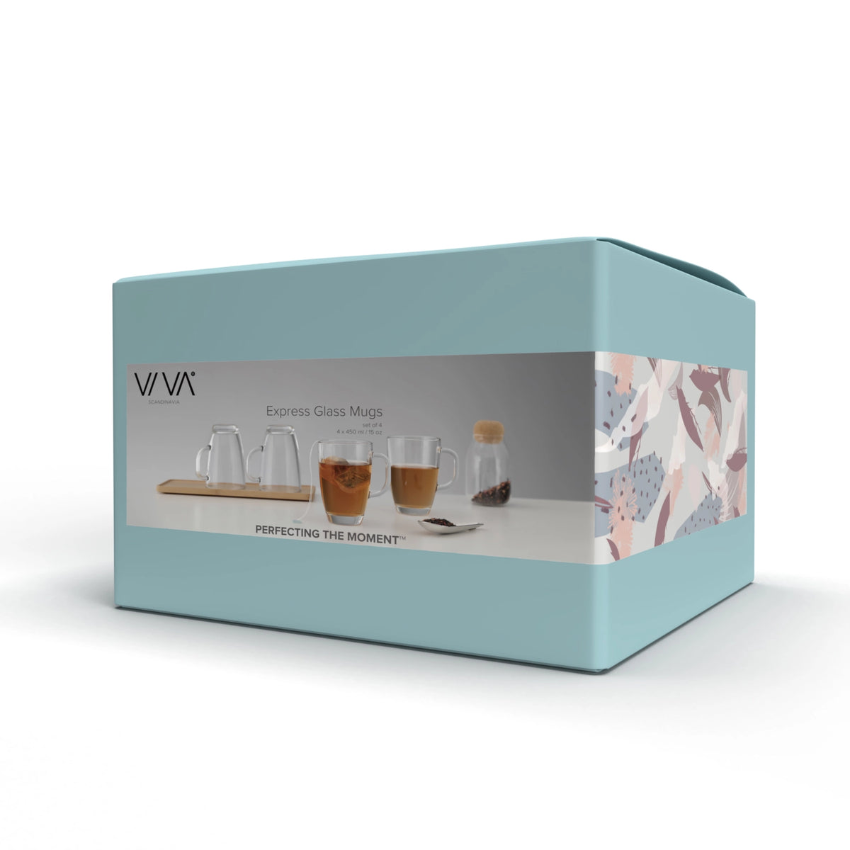 Tea / Coffee Mug Set - Express™ - Glass - Set of 4